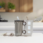 School Bus Water Bottle(Grey) water bottle | Water bottle for kids | Cute water bottles for kids